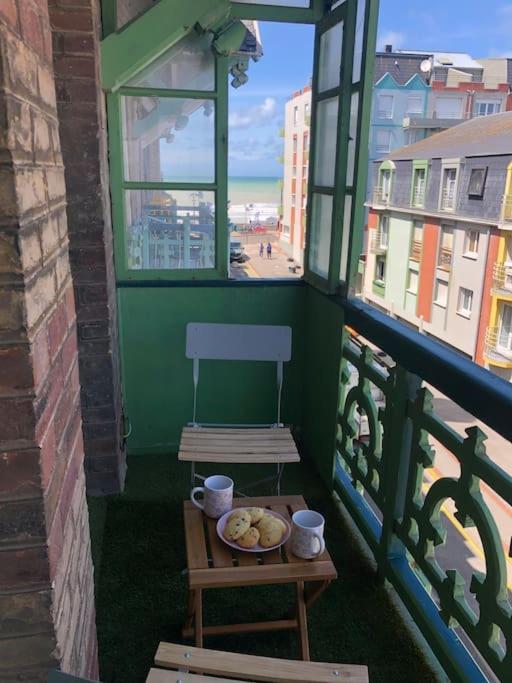 Appartement Vue Mer Laterale Mers-les-Bains Exterior foto