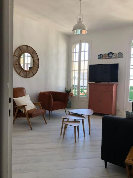 Appartement Vue Mer Laterale Mers-les-Bains Exterior foto