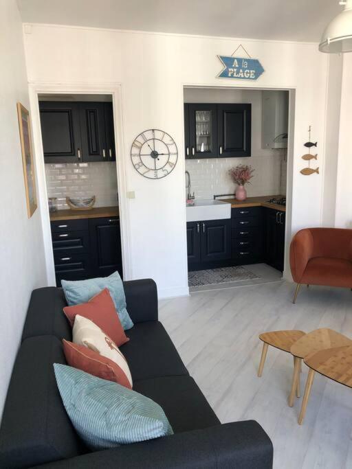 Appartement Vue Mer Laterale Mers-les-Bains Exterior foto